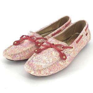 NEW Marc Joseph Cypess Hill Moccasins Pink Loafer